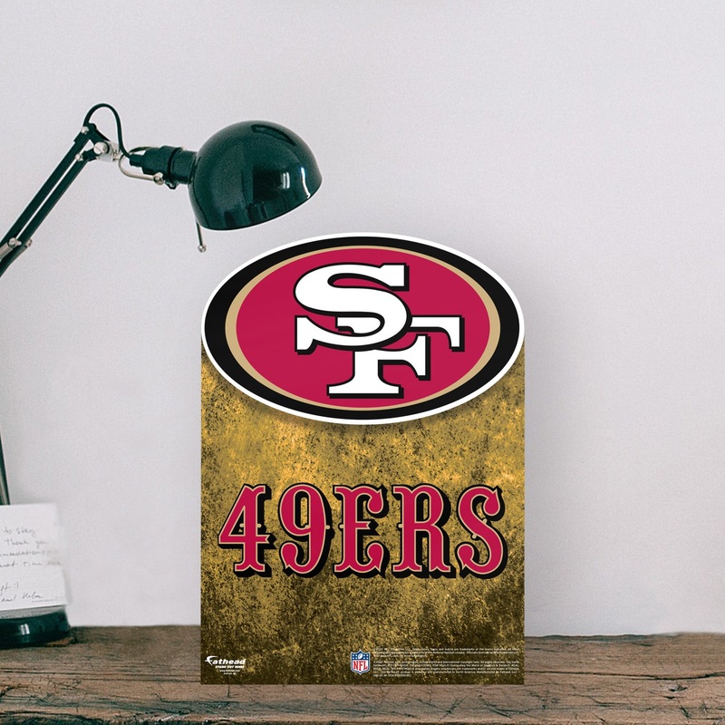 San Francisco 49ers Logo – Mini Stand Out – Official NFL – Cardstock Cutout