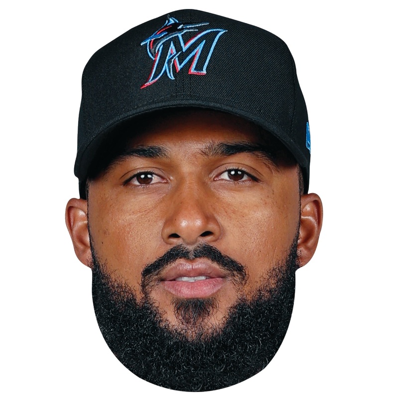 Sandy Alcantara – Big Head – Official MLB – Miami Marlins – Foam Core Cutout