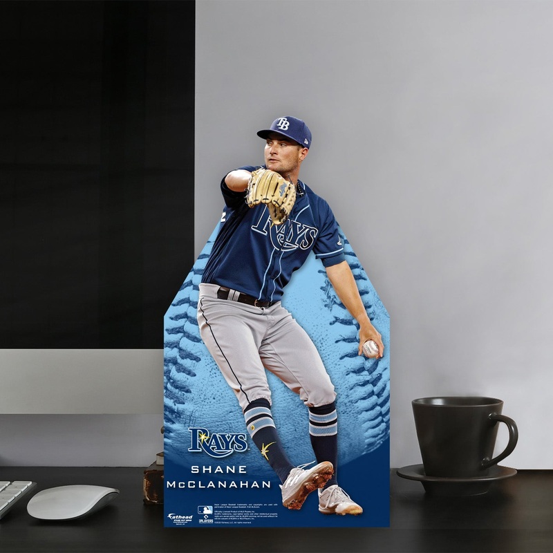 Shane McClanahan – Mini Stand Out – Official MLB – Tampa Bay Rays – Cardstock Cutout