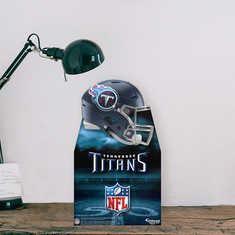 Tennessee Titans Helmet – Mini Stand Out – Official NFL – Cardstock Cutout