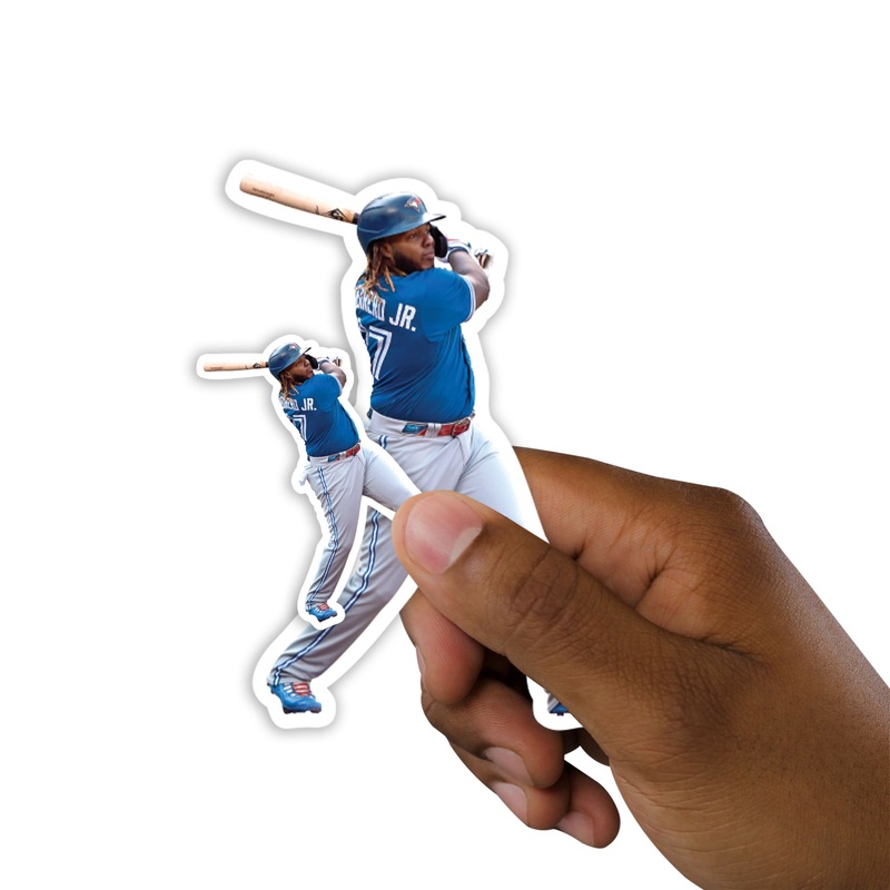 Vladimir Guerrero Jr. – 5 Player Minis (Mixed Sizes) – Official MLB – Toronto Blue Jays – Reusable Vinyl Decals