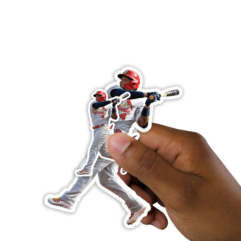 Yadier Molina – 5 Player Minis (Mixed Sizes) – Official MLB – St. Louis Cardinals – Reusable Vinyl Decals