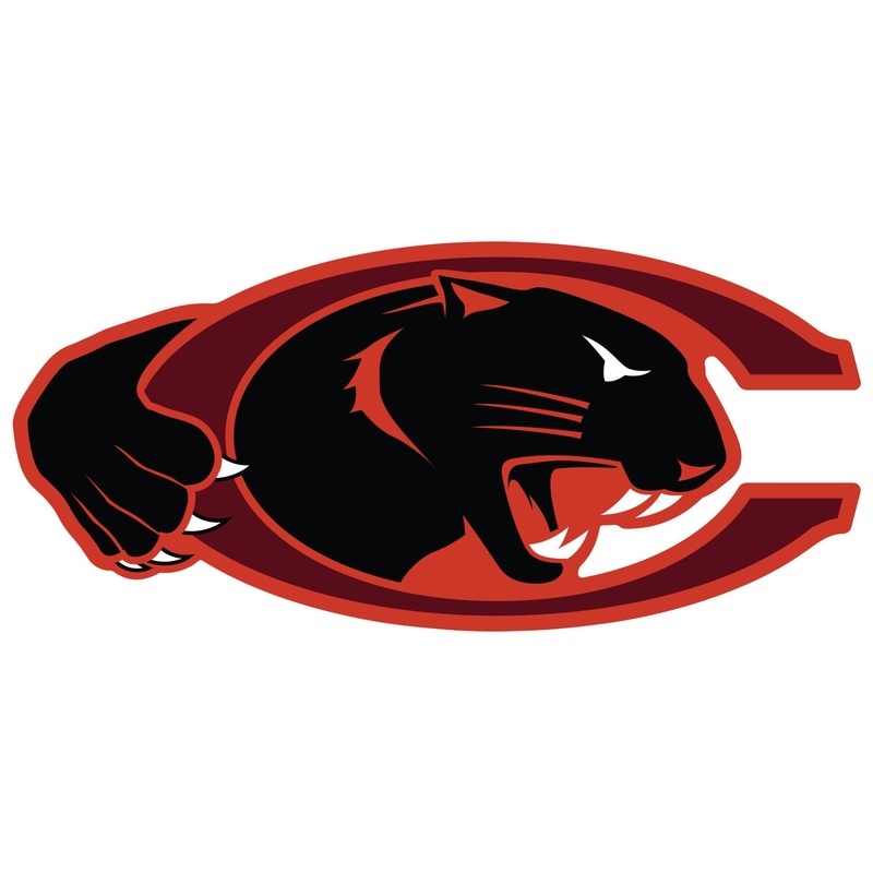 Claflin Panthers – Logo – Outdoor Floor Decal – Official NCAA – Scratch Resistant Alumigraphics Grip