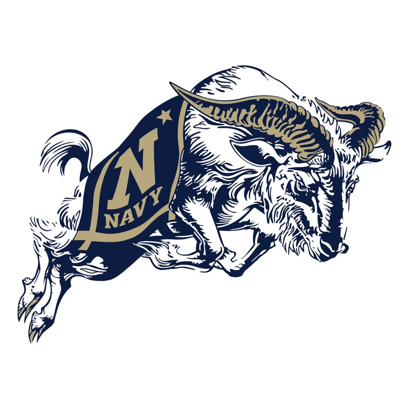 Navy Midshipmen – Logo – Outdoor Wall Decals – Official NCAA – Scratch Resistant Alumigraphics Smooth