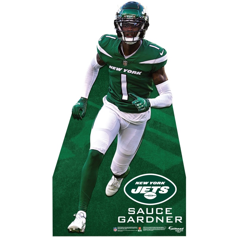 Sauce Gardner – Life-Size Stand Out – Official NFL – New York Jets – Foam Core Cutout