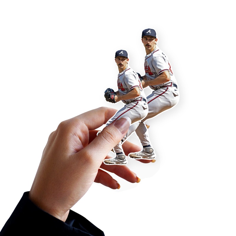 Spencer Strider – 5 Minis (Mixed Sizes) – Official MLB – Atlanta Braves – Reusable Vinyl Decals
