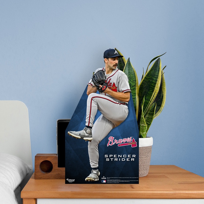 Spencer Strider – Mini Stand Out – Official MLB – Atlanta Braves – Cardstock Cutout