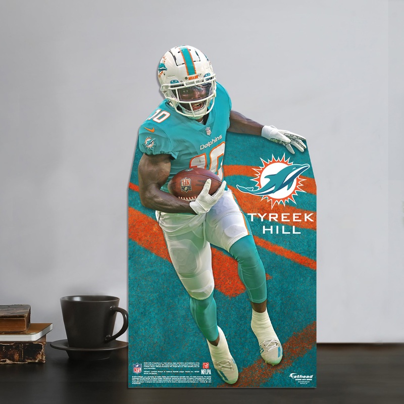 Tyreek Hill – Mini Stand Out – Official NFL – Miami Dolphins – Cardstock Cutout