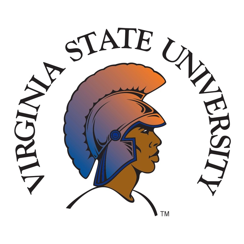 Virginia State Trojans – Logo – Outdoor Floor Decal – Official NCAA – Scratch Resistant Alumigraphics Grip