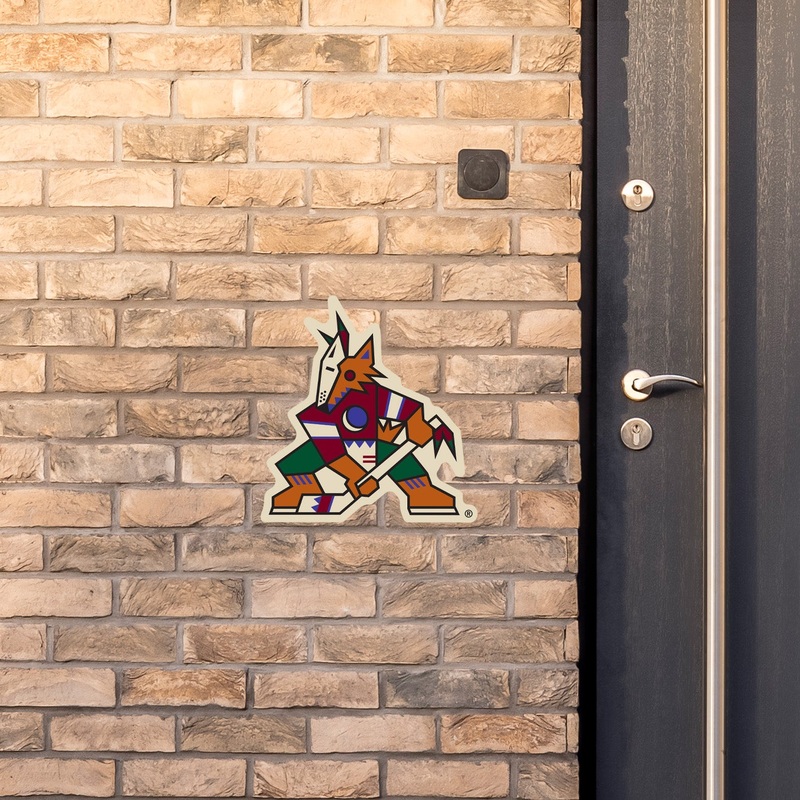 Arizona Coyotes – Logo – Outdoor Wall Decals – Official NHL – Scratch Resistant Alumigraphics Smooth
