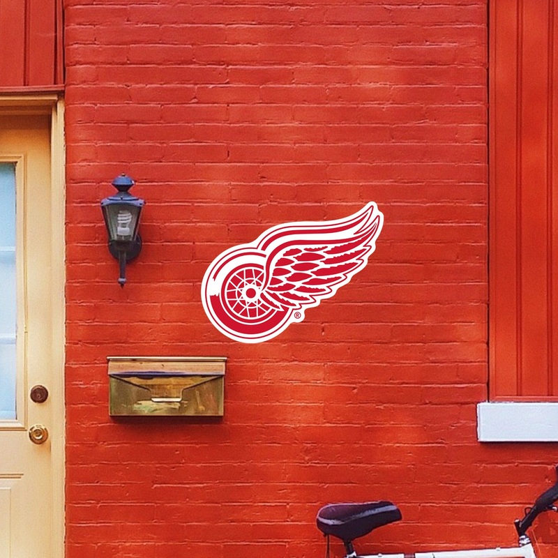 Detroit Red Wings – Logo – Outdoor Wall Decals – Official NHL – Scratch Resistant Alumigraphics Smooth