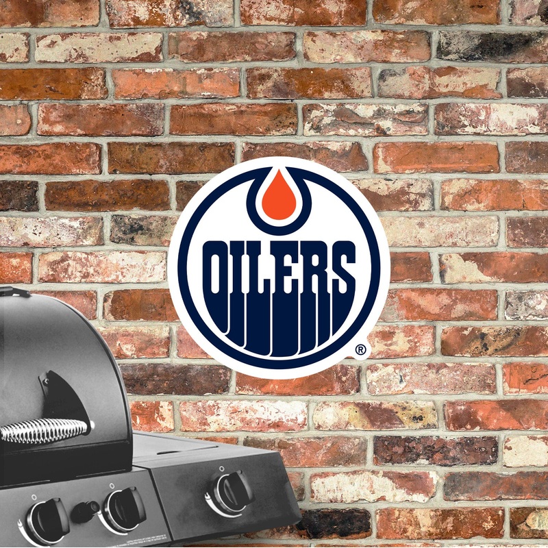 Edmonton Oilers – Logo – Outdoor Wall Decals – Official NHL – Scratch Resistant Alumigraphics Smooth