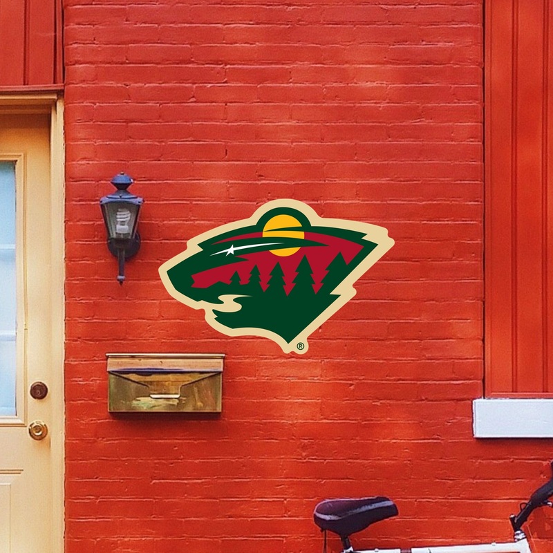 Minnesota Wild – Logo – Outdoor Wall Decals – Official NHL – Scratch Resistant Alumigraphics Smooth