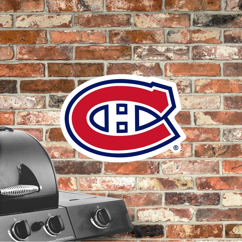 Montreal Canadiens – Logo – Outdoor Wall Decals – Official NHL – Scratch Resistant Alumigraphics Smooth