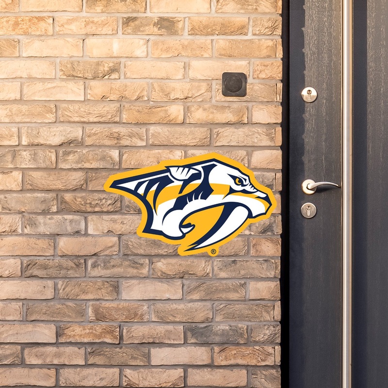 Nashville Predators – Logo – Outdoor Wall Decals – Official NHL – Scratch Resistant Alumigraphics Smooth