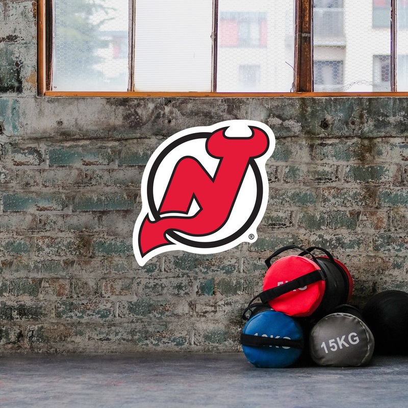 New Jersey Devils – Logo – Outdoor Wall Decals – Official NHL – Scratch Resistant Alumigraphics Smooth