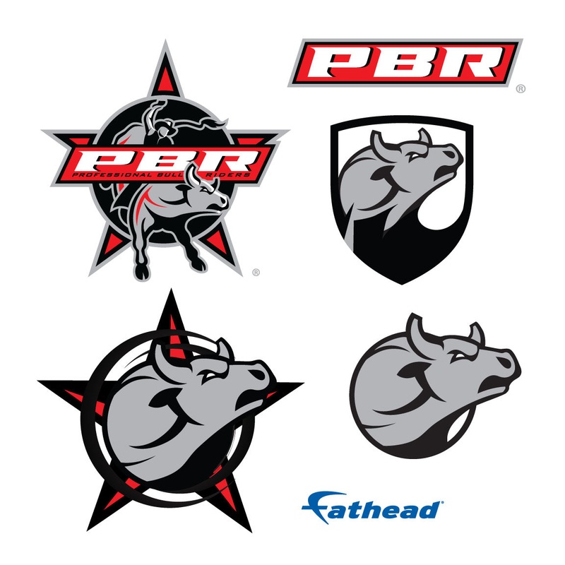 PBR:  Bulls Minis        – Officially Licensed Pro Bull Riding Removable     Adhesive Decal
