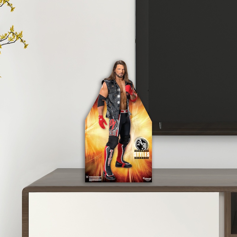 AJ Styles – WWE – Mini Stand Out – Official WWE – Cardstock Cutout