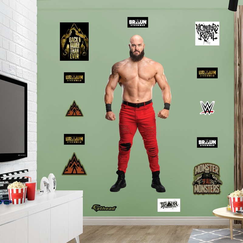 Braun Strowman – RealBig Collection – Official WWE – Reusable Vinyl Wall Decals #2