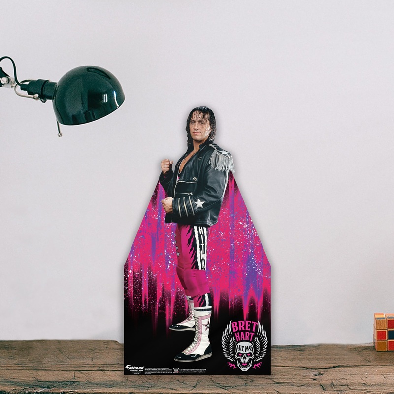 Bret Hitman Hart – WWE – Mini Stand Out – Official WWE – Cardstock Cutout