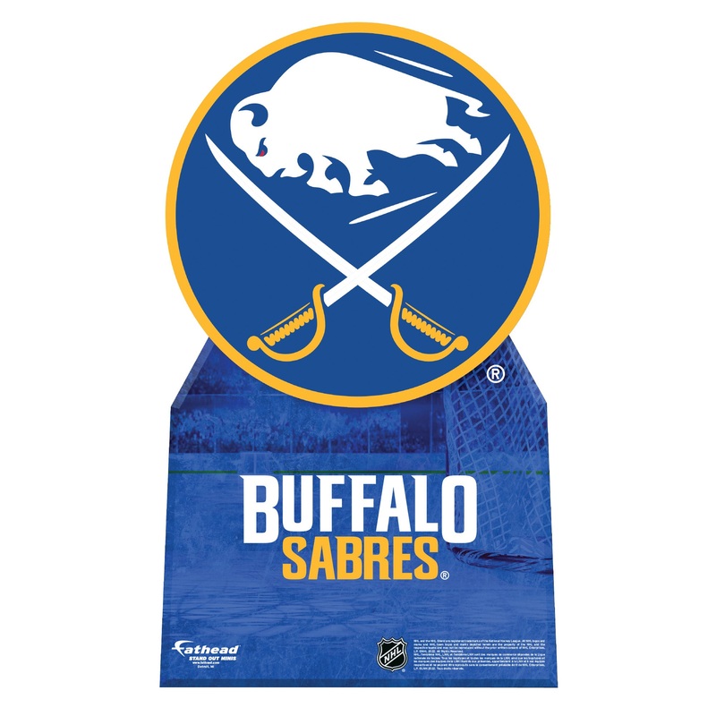 Buffalo Sabres Logo – Mini Stand Out – Official NHL – Cardstock Cutout