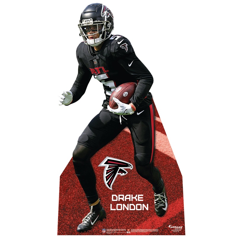 Drake London – Life-Size Stand Out – Official NFL – Atlanta Falcons – Foam Core Cutout