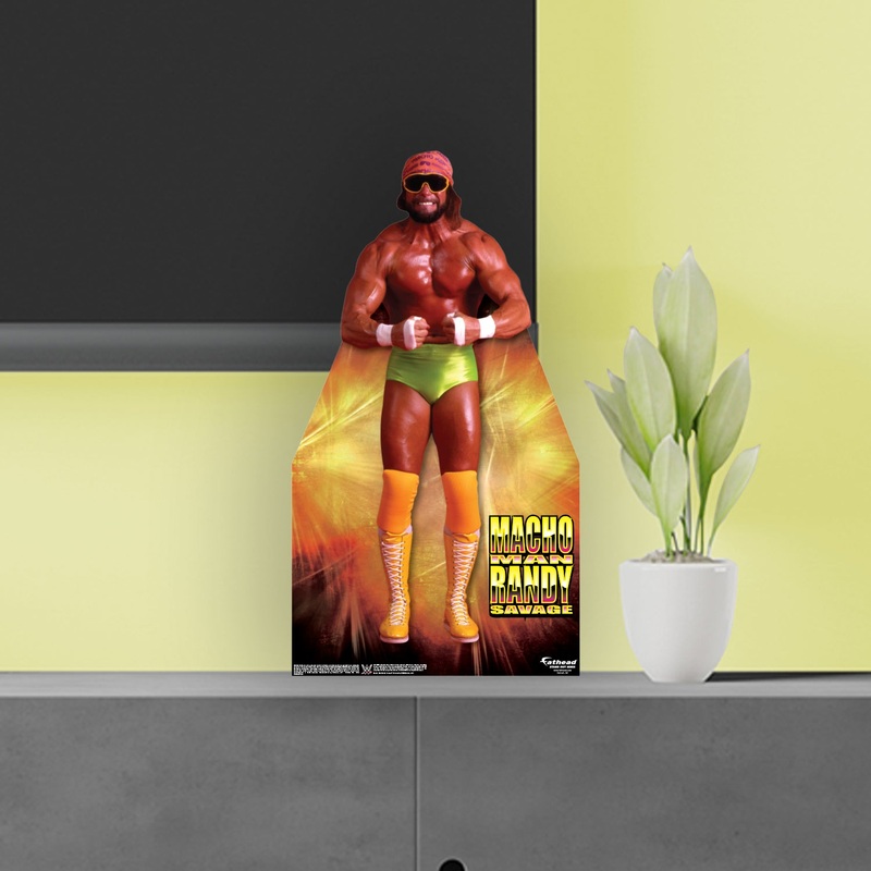 Macho Man Randy Savage – WWE – Mini Stand Out – Official WWE – Cardstock Cutout