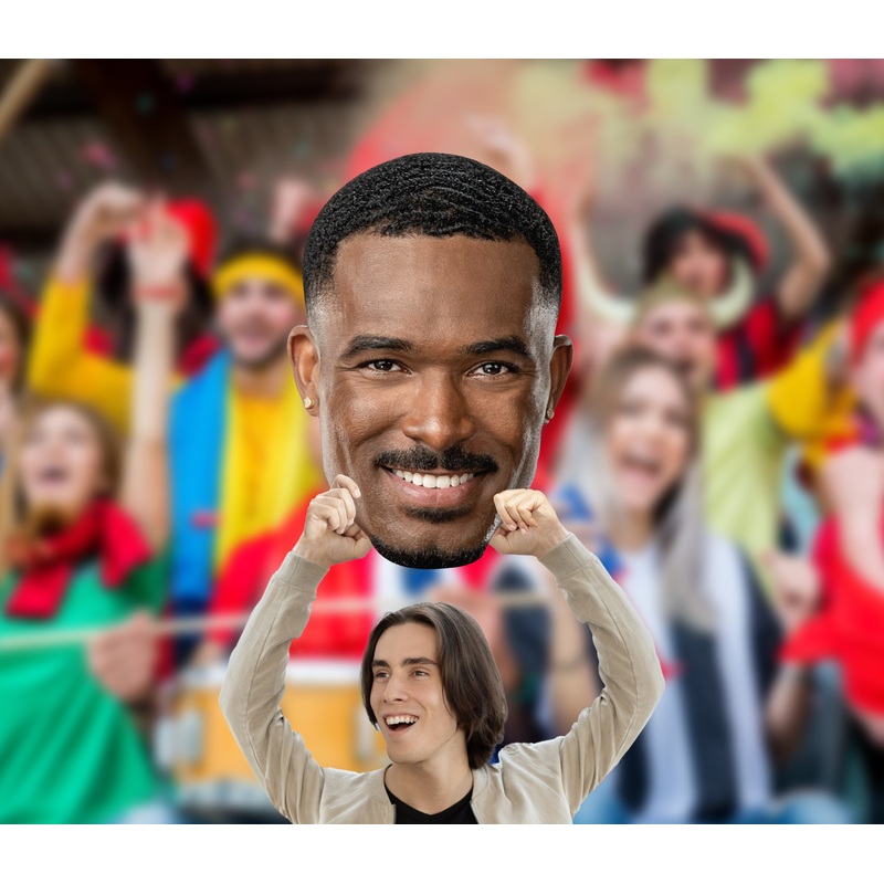 Montez Ford – Big Head – Official WWE – WWE – Foam Core Cutout