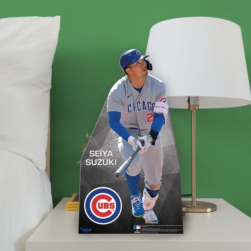 Seiya Suzuki – Mini Stand Out – Official MLB – Chicago Cubs – Cardstock Cutout