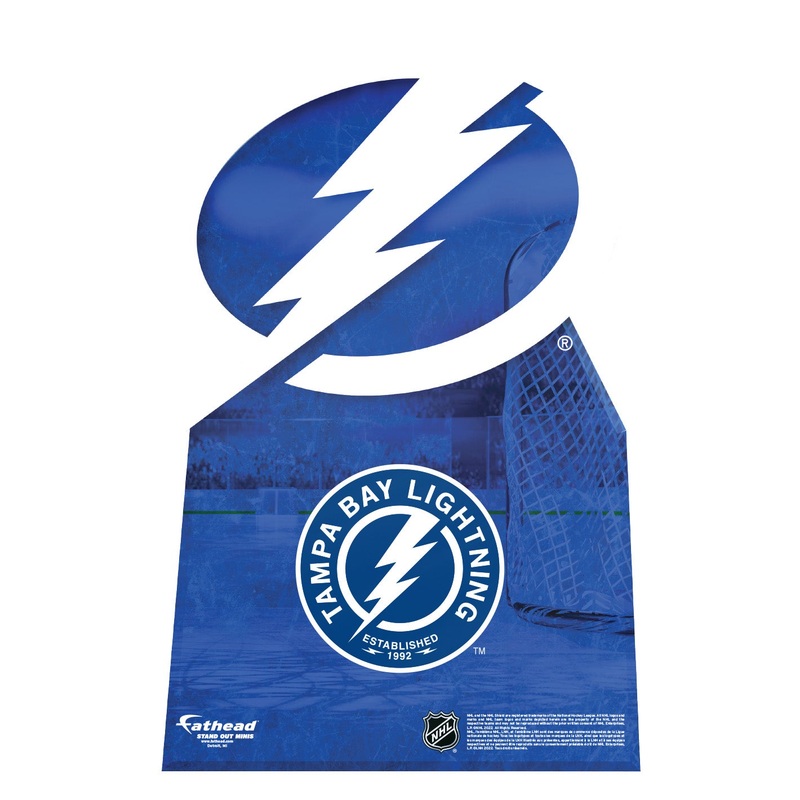 Tampa Bay Lightning Logo – Mini Stand Out – Official NHL – Cardstock Cutout