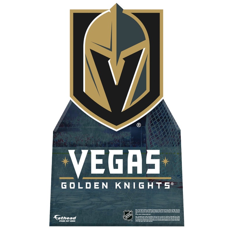 Vegas Golden Knights Logo – Mini Stand Out – Official NHL – Cardstock Cutout