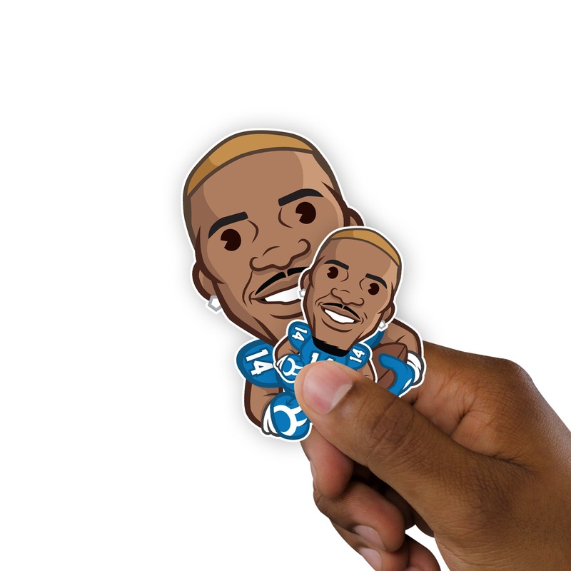Amon-Ra St. Brown – 5 Emoji Minis (Mixed Sizes) – Official NFLPA – Detroit Lions – Reusable Vinyl Decals