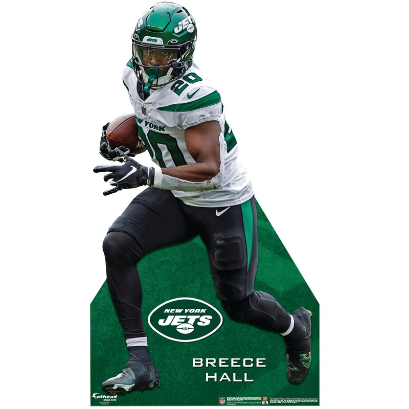 Breece Hall – Life-Size Stand Out – Official NFL – New York Jets – Foam Core Cutout
