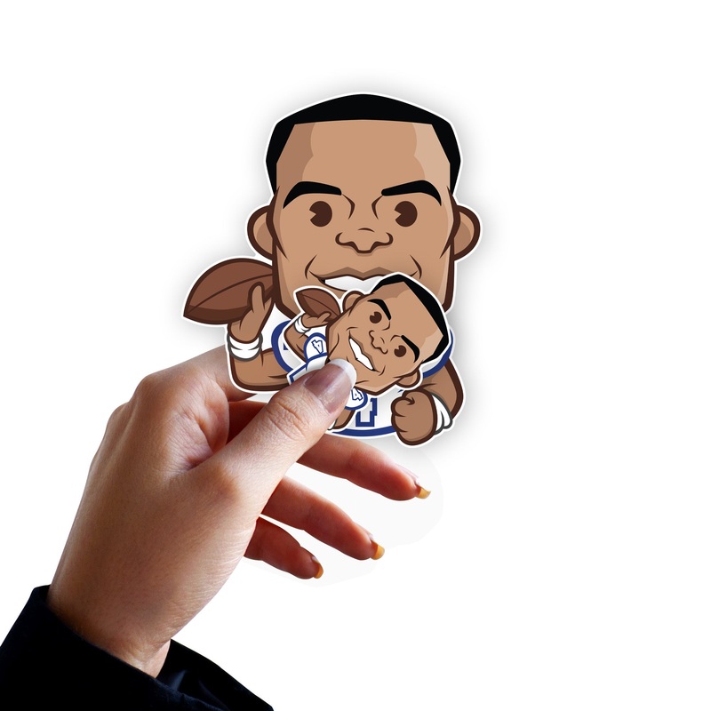 Dak Prescott – 5 Emoji Minis (Mixed Sizes) – Official NFLPA – Dallas Cowboys – Reusable Vinyl Decals