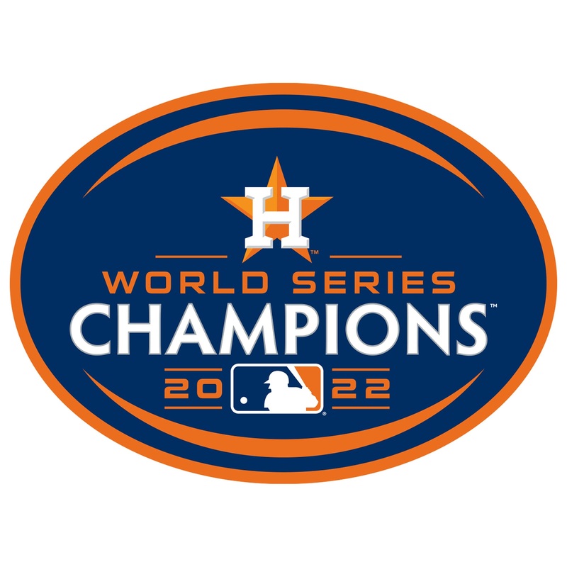 Houston Astros – RealBig 2022 World Series Champions Collection – Official MLB – Reusable Vinyl Wall Decals #1