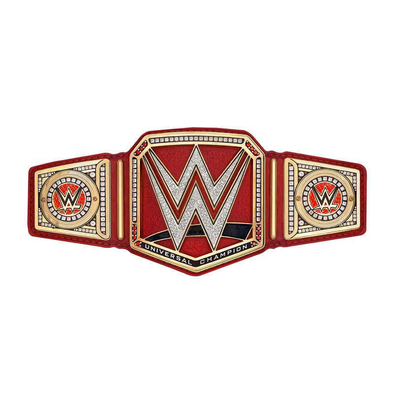 Red Universal Title – Big Head – Official WWE – WWE – Foam Core Cutout