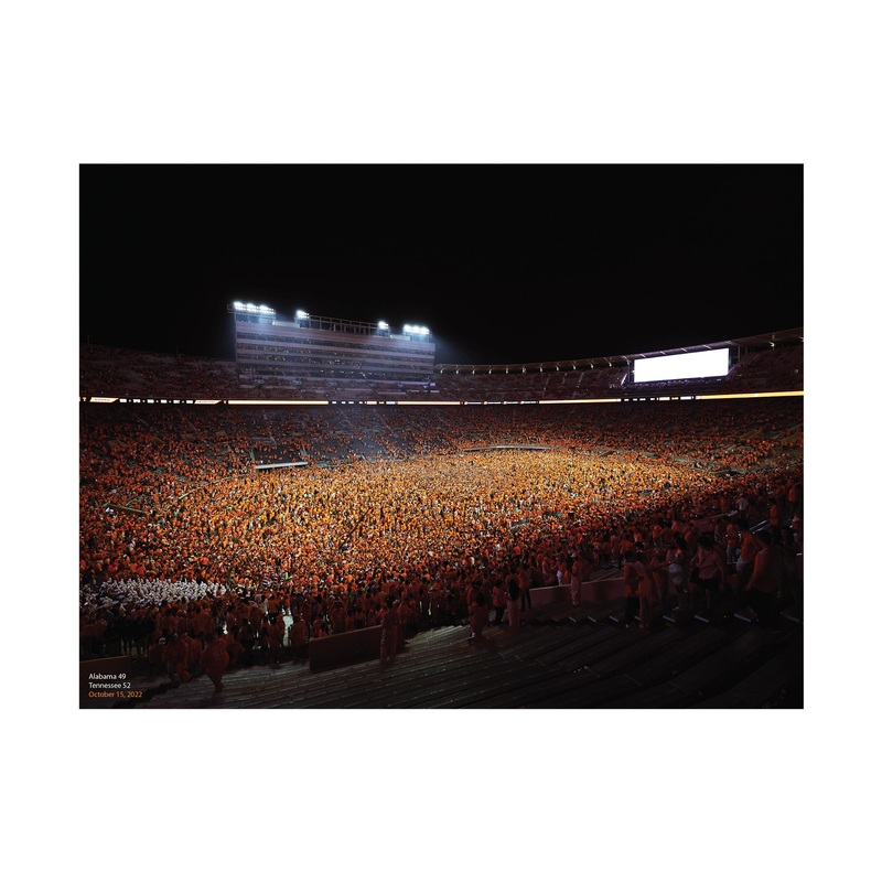 Storm the Field – Peel & Stick Poster – Official NCAA – Tennessee Volunteers – Reusable Vinyl Wall Decal