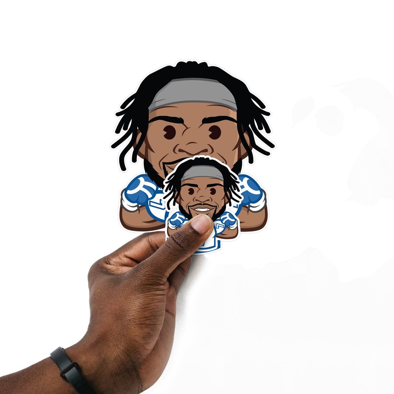 Trevon Diggs – 5 Emoji Minis (Mixed Sizes) – Official NFLPA – Dallas Cowboys – Reusable Vinyl Decals