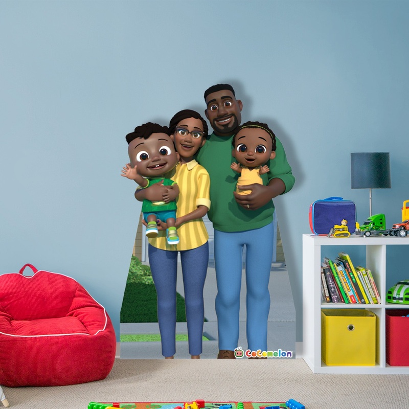 Cody & Family – Life-Size Stand Out – Official CoComelon – Foam Core Cutout