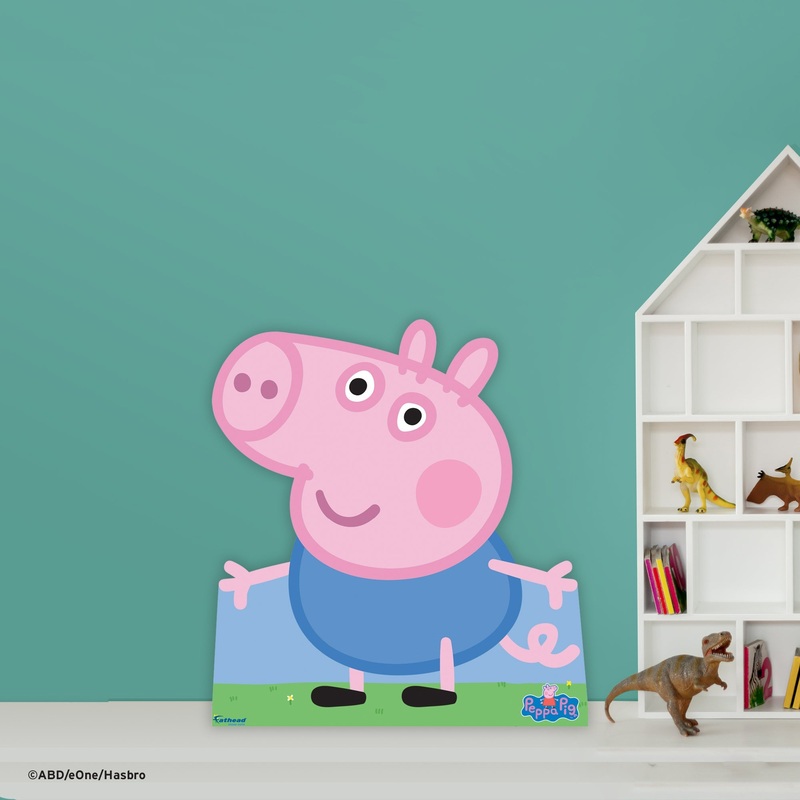 George – Life-Size Stand Out – Official Hasbro – Peppa Pig – Foam Core Cutout