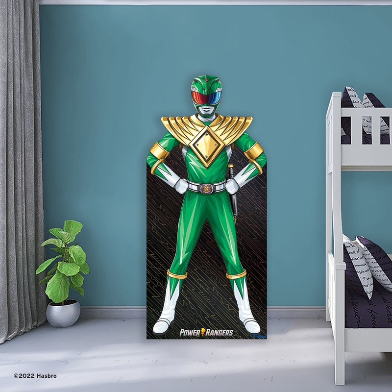 Green Ranger – Life-Size Stand Out – Official Hasbro – Power Rangers – Foam Core Cutout