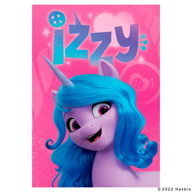 Izzy – Peel & Stick Poster – Official Hasbro – My Little Pony – Reusable Vinyl Wall Decal