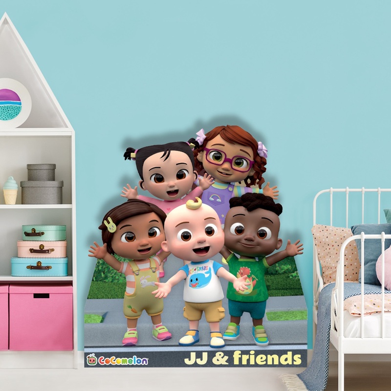 JJ & Friends – Life-Size Stand Out – Official CoComelon – Foam Core Cutout