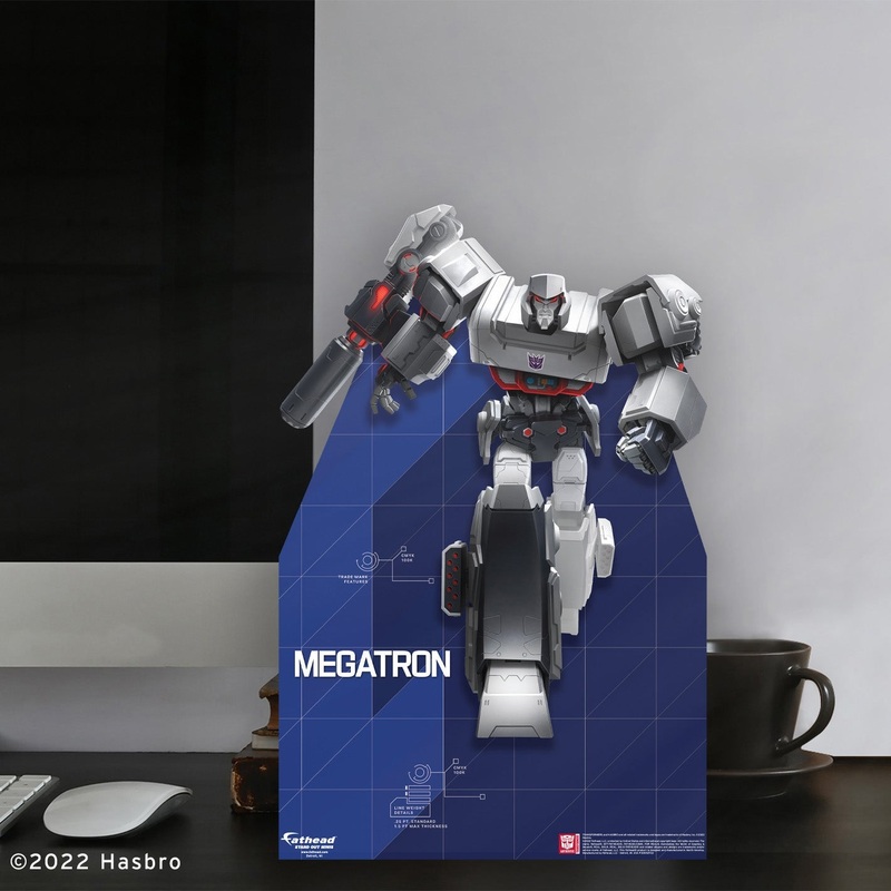 Megatron – Transformers – Mini Stand Out – Official Hasbro – Cardstock Cutout