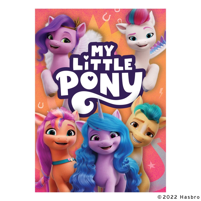 My Little Pony – Peel & Stick Poster – Official Hasbro – Reusable Vinyl Wall Decal