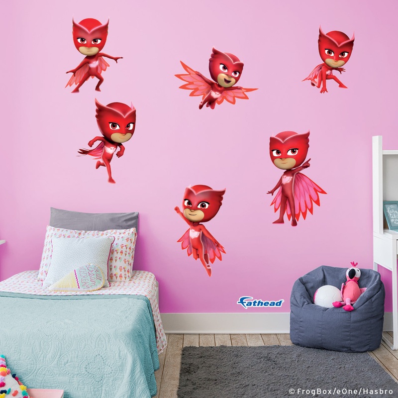 Owlette – PJ Masks – RealBig Collection – Official Hasbro – Reusable Vinyl Wall Decals #2