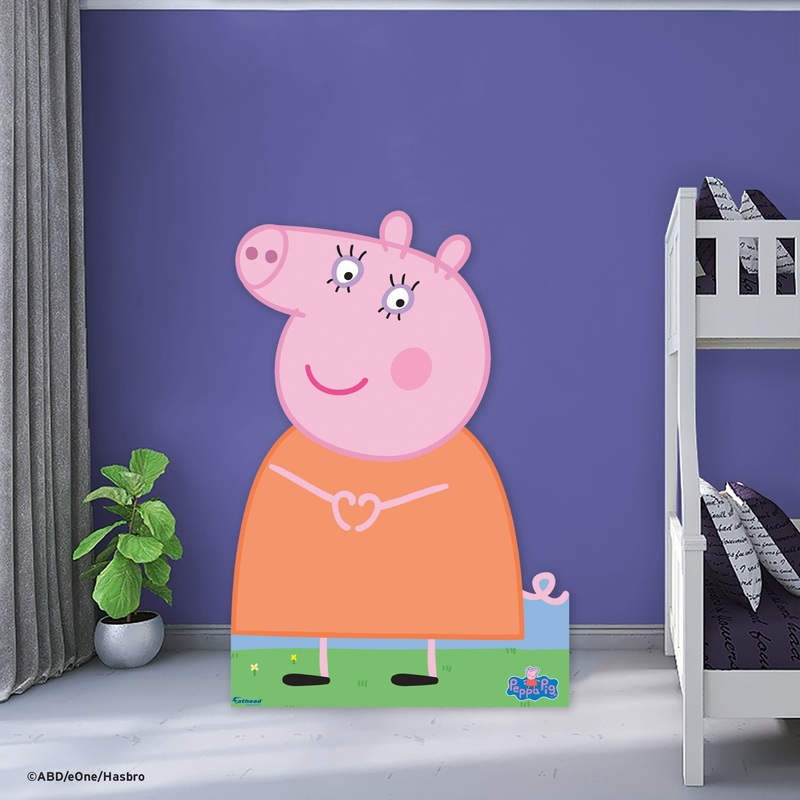 Peppa Pig Mummy – Life-Size Stand Out – Official Hasbro – Foam Core Cutout