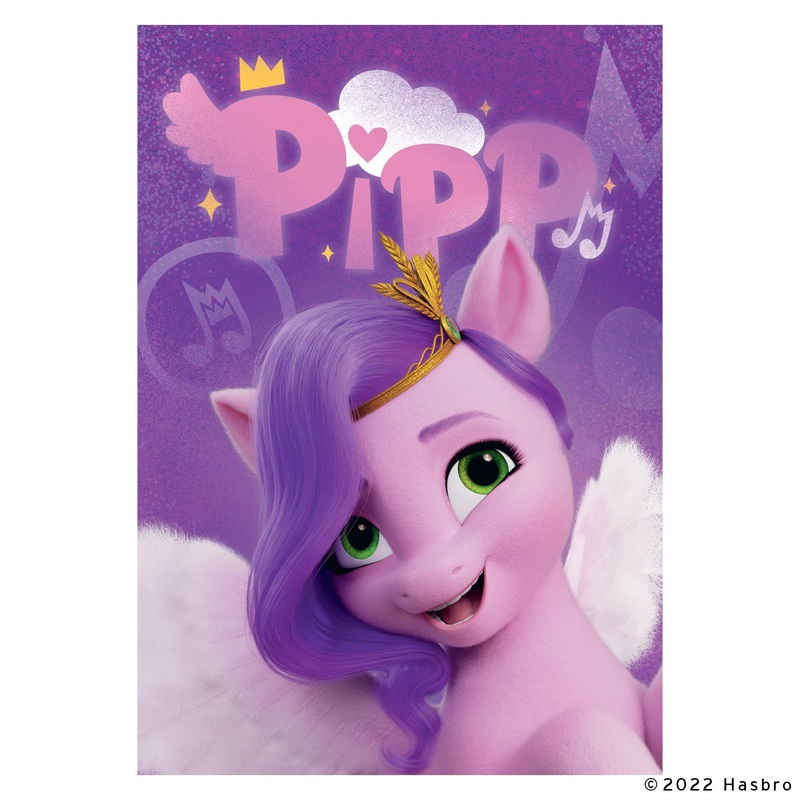 Pip – Peel & Stick Poster – Official Hasbro – My Little Pony – Reusable Vinyl Wall Decal