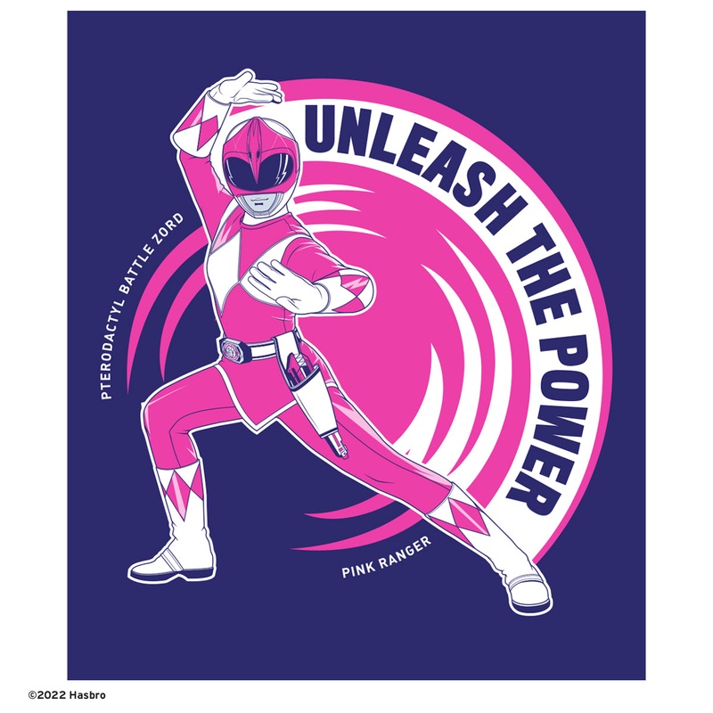 Power Rangers – Unleash the Power – Peel & Stick Poster – Official Hasbro – Reusable Vinyl Wall Decal