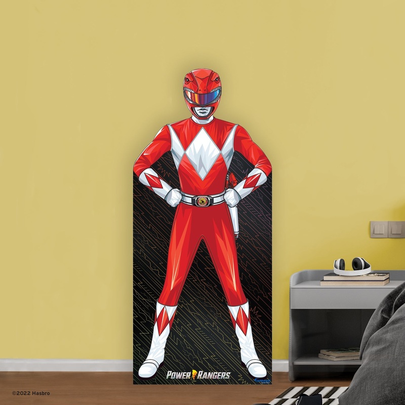 Red Ranger – Life-Size Stand Out – Official Hasbro – Power Rangers – Foam Core Cutout